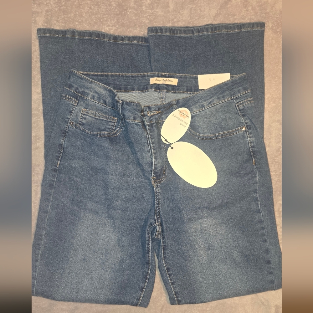 Classic Blue Straight Leg Women's Jeans